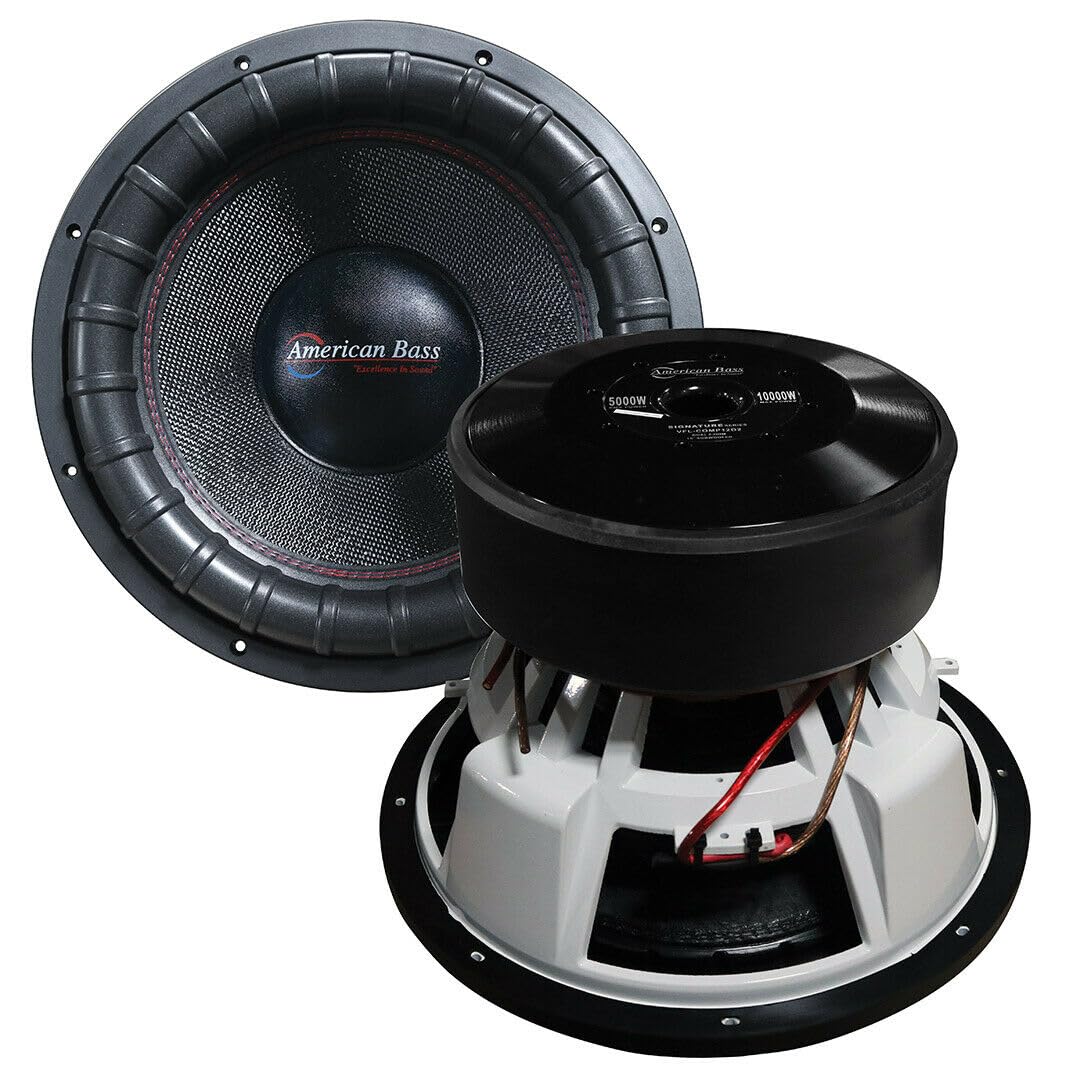 Car audio speakers and subwoofers