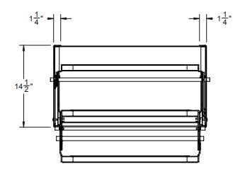 Stromberg Carlson Manual RV Step SMFP-3100 – Foldable Camper Stairs for Trailer Entry, Triple Pull Out Platform for RV, Rust Resistant Construction, Exterior Camper Step, 24" Wide Non-Skid Design