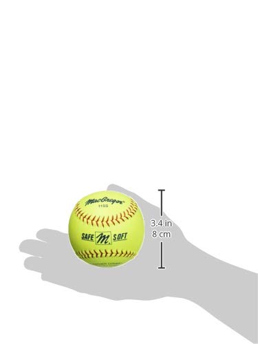 MacGregor Safe/Soft Training Softball, 12-inch (One Dozen)