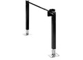 Stromberg Carlson LG-183708 Manual Landing Gear for 5th Wheel RVs, Trailer Jack Stand, RV Stabilizer, Camper Leveling Jacks, Crank Handle, Utility Trailer Use – No Motor, 29.5” Legs – Black