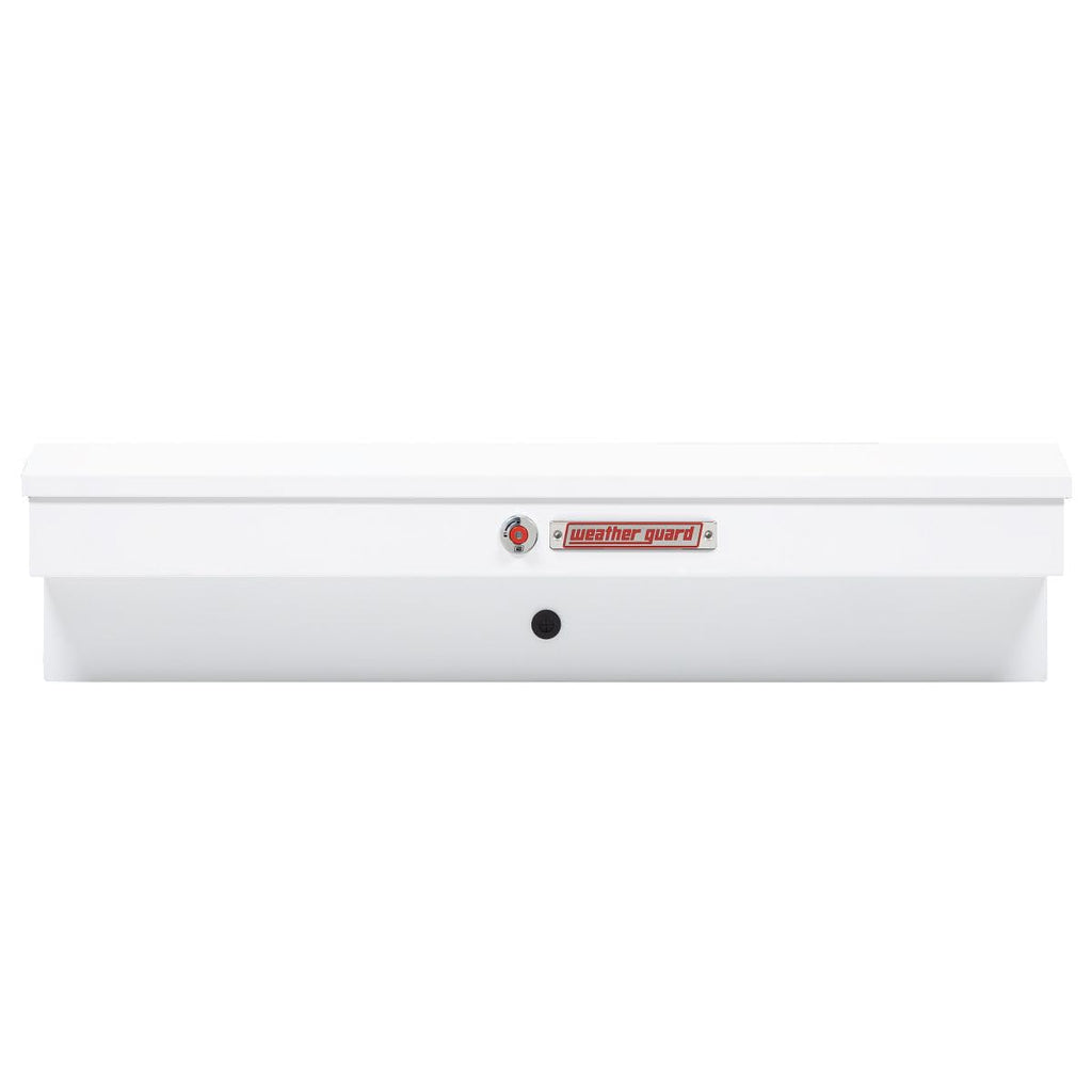 Model 175-3-04 56in Lo-Side Box, Steel, White, 4.0 cu ft
