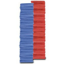 Adult Pinnies 144 Pack Blue/Red (PAC)