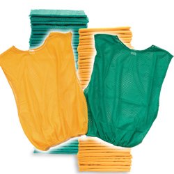 Youth Scrimmage Vest 50 Pack Grn/Yel (PAC)