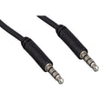 CableWholesale 3.5mm Stereo + Mic Male, TRRS Cable - 3Ft