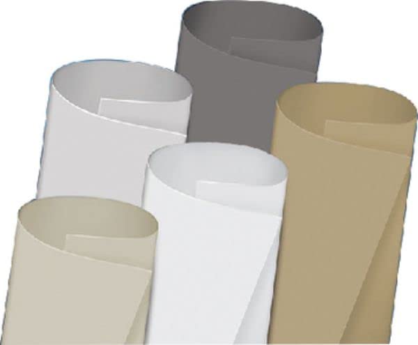 Dicor DFII95W-50 DIFlex II TPO UV Resistant RV Roofing Membrane Material, Polar White