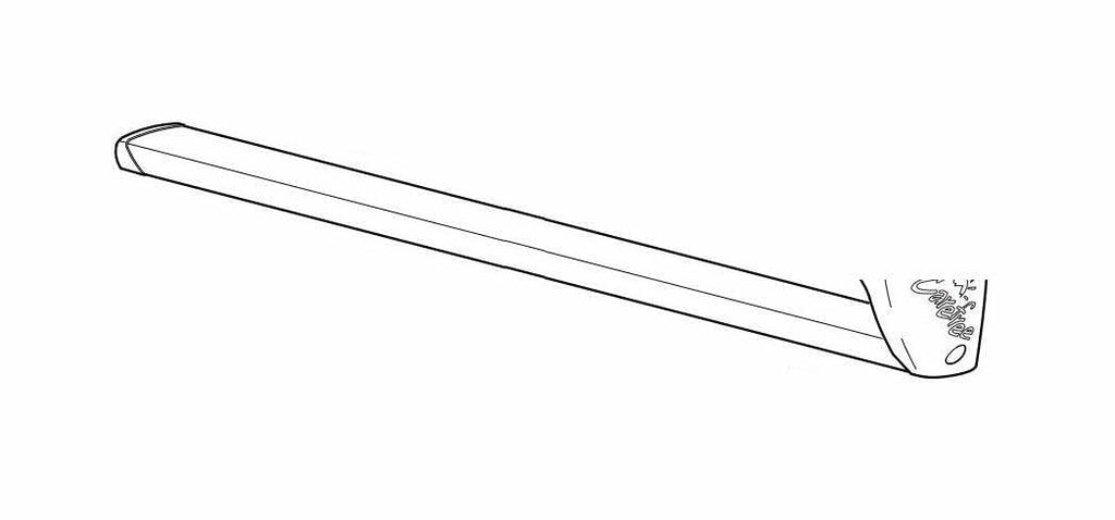 Carefree of Colorado KGJVT15 Tall Alpine Awning Mounting Kit for Slideout Alpine Awnings - 15", Black
