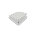 Heng's 71112A-C1G1 Universal Roof Vent with 12V Fan and Exchange Lid - 14" White