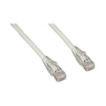 Cat6 Ethernet Patch Cable 24 AWG with Clear Finger Boot - POE Compliant, Flexible and Durable, White, 6 Inches