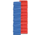 Youth Pinnies 144 Pack Blue/Red (PAC)