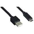 High-Speed USB 2.0 Type A to Type C Cable - 480Mbps Data Transfer, Reversible Connector for New Devices, 1.6 Feet (0.5 Meter)