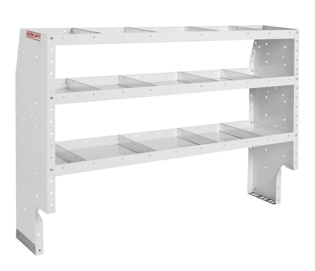 Weather Guard Heavy Duty Adjustable 3 Shelf Unit, 44in x 60in x 16in, Model 9346-3-03