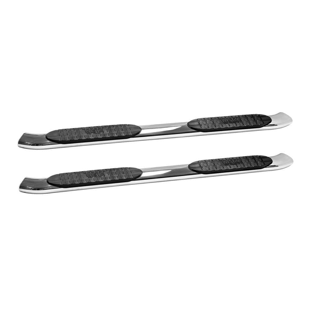 Westin 21-54130 PRO TRAXX 5 Oval Nerf Bars Polished Pair
