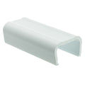 Cord Cover Cable Raceway, 3/4 inch Surface Mount Cable Raceway Joint Cover On-Wall Cord Concealer (Covers 2 Raceway Junction), Cord Organizer/Wire Hider and Protector, White, Cablewholesale