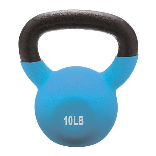 Vinyl Coated Kettlebell - 10-Pound