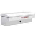 Weather Guard Model 185-3-04 41in Lo-Side Truck Box, Steel, White, 3.0 cu ft capacity