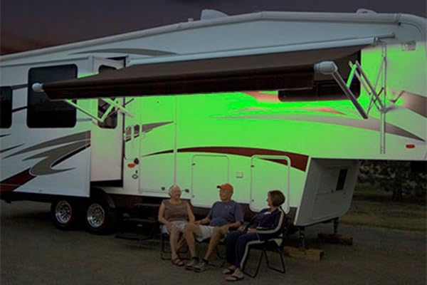 Carefree SR0112 Universal Color with White LED Add-On Awning Light Kit with Remote - White