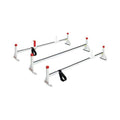 Weather Guard 2163 Steel Full-Size All-Purpose Van Rack, 3 Cross Member,black