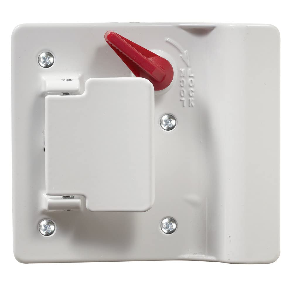 Travel Trailer Lock-White