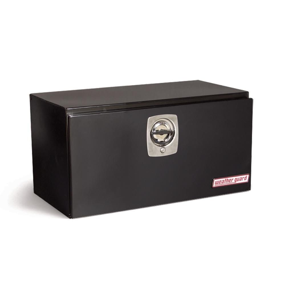 WEATHER GUARD (530502 Underbed Tool Box, Steel, Gloss Black