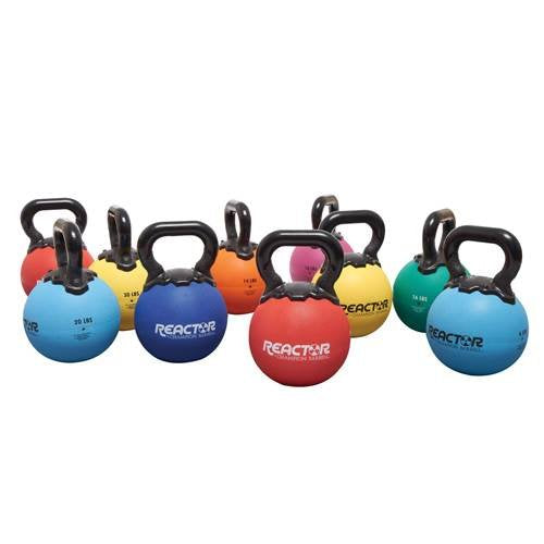 Champion Barbell Rubber Kettlebell, 6-Pound