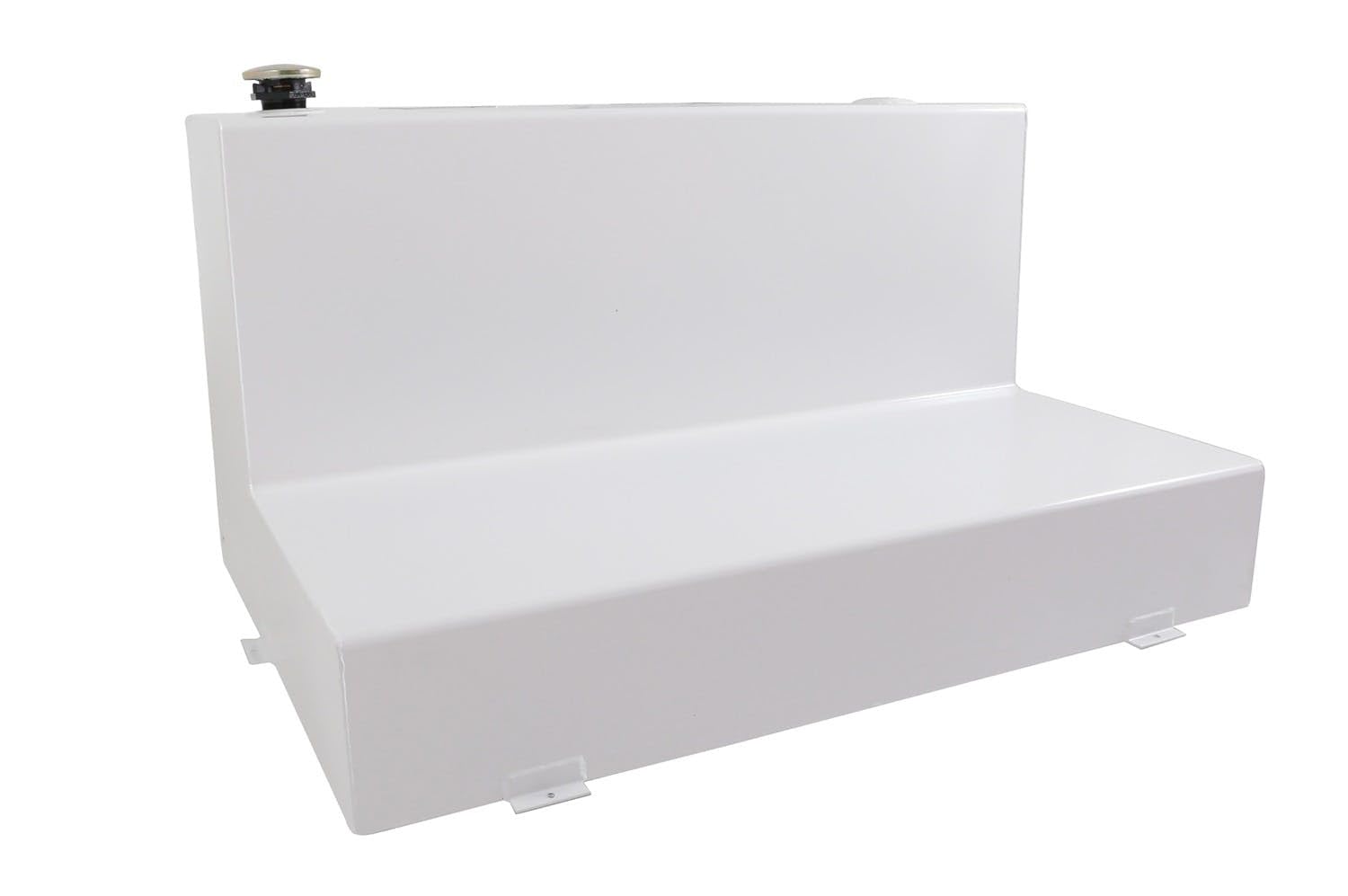 Dee Zee DZ92747S (92 gallon) L-Shaped Transfer Tank - White Steel