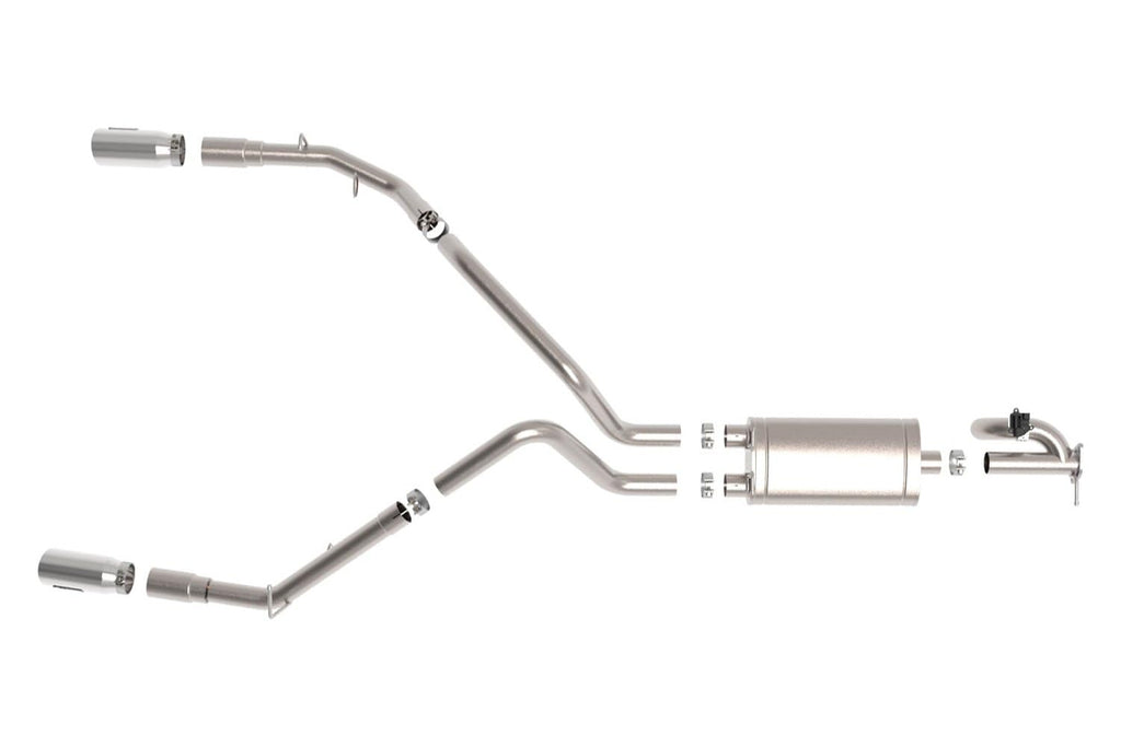 aFe POWER 49-32081-P Gemini XV 3" Cat-Back Exhaust System, Polished Tips, 304 Stainless Steel, fits RAM 1500
