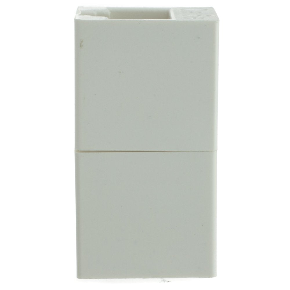 Cat5e Crossover Coupler, White, RJ45 Female, Unshielded