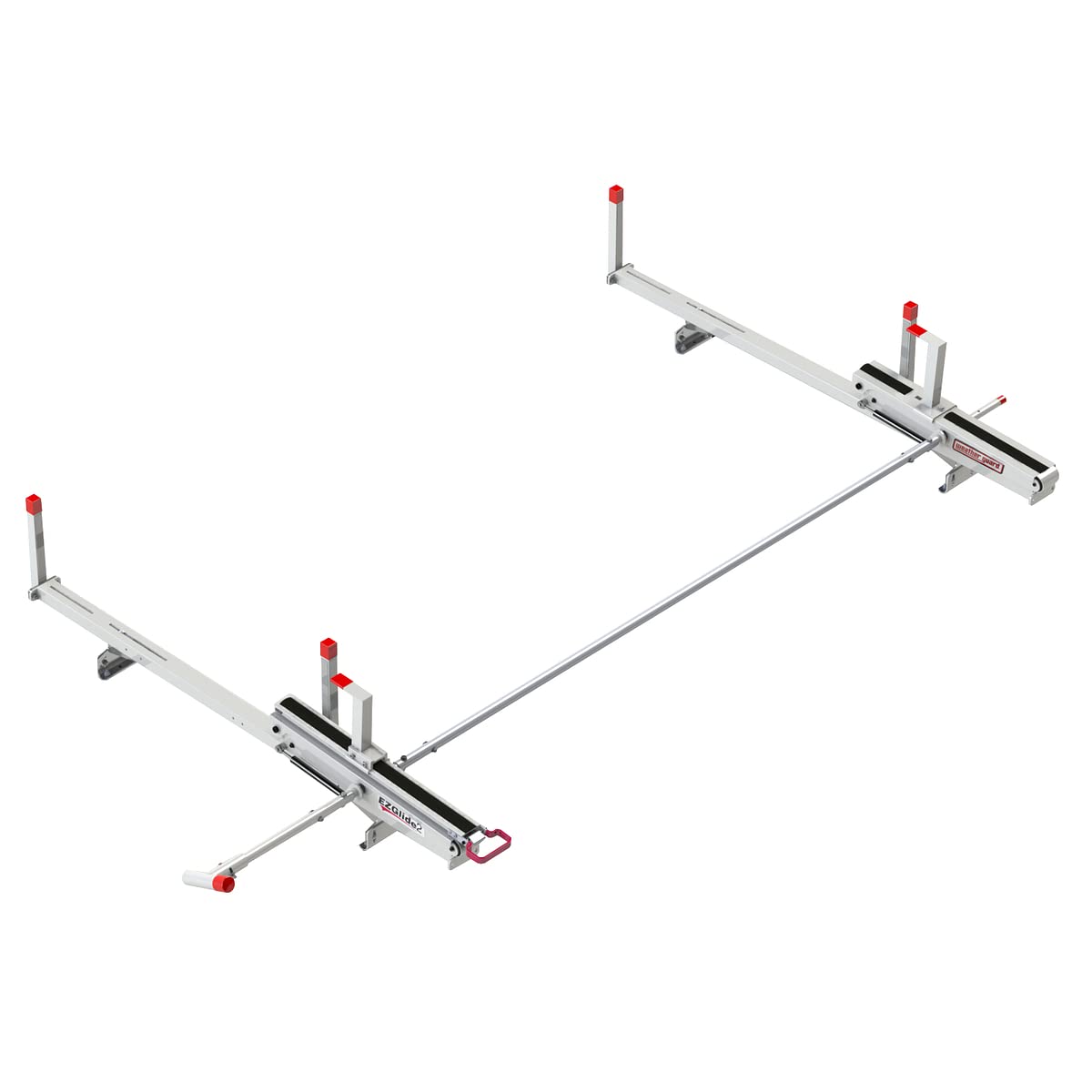 Weather Guard EZGLIDE2™ Drop-Down Ladder Rack, Extended, Mid/High-Roof, Model 2291-3-01