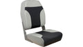 Springfield Marine 1040663 Gray/Charcoal Economy Folding High Back Chair
