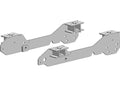 PULLRITE 4428 SuperRail Mounting Kit
