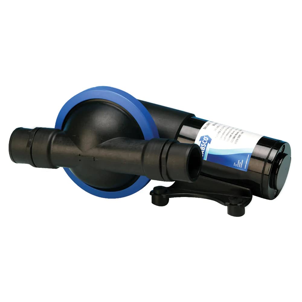 Jabsco 50890-1000 Marine Filter-less Waste Pump (12-Volt, 15-Amp, 1.5")