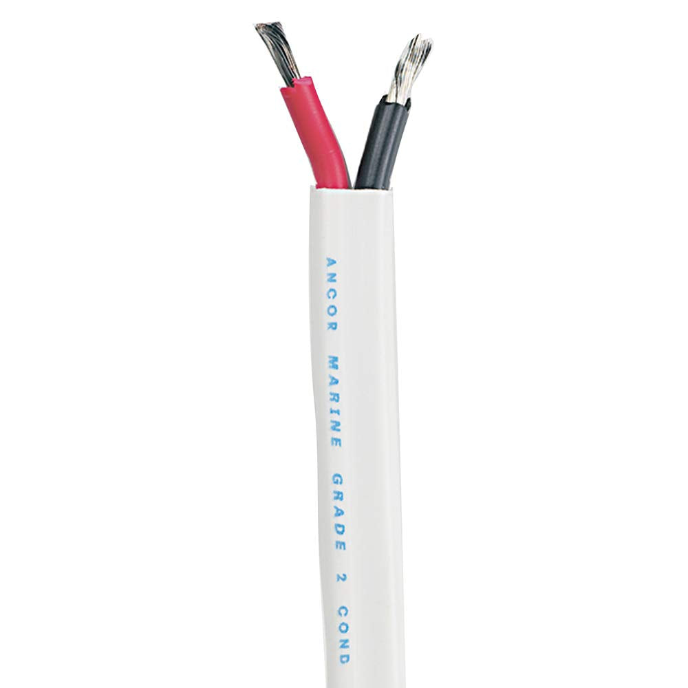 Ancor 121125 Duplex Cable, 10/2 AWG (2 x 5mm2), Flat - 250ft