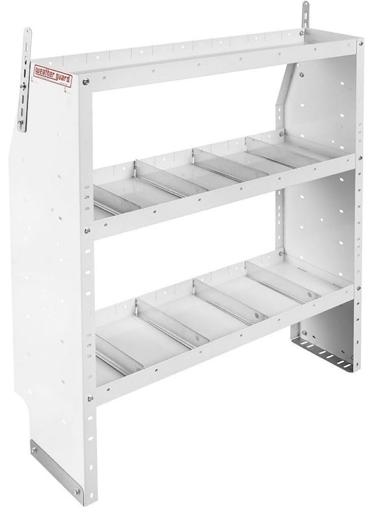 Weather Guard Adjustable 3 Shelf Unit, 44in x 42in x 13.5in, Model 9354-3-03