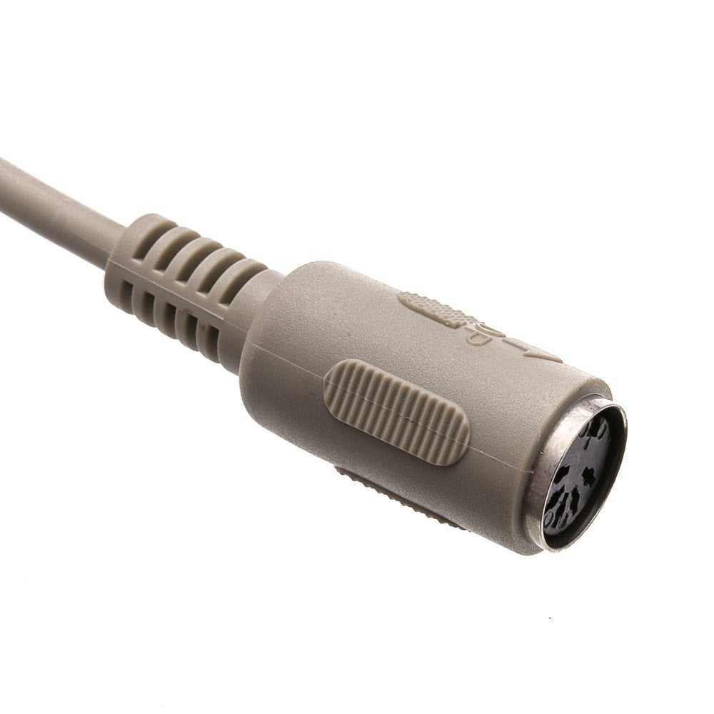CableWholesale at Keyboard Extension Cable, Din5 Male to Din5 Female, 5 Conductor, Straight, 6 Foot, Keyboard Extension Cable Din