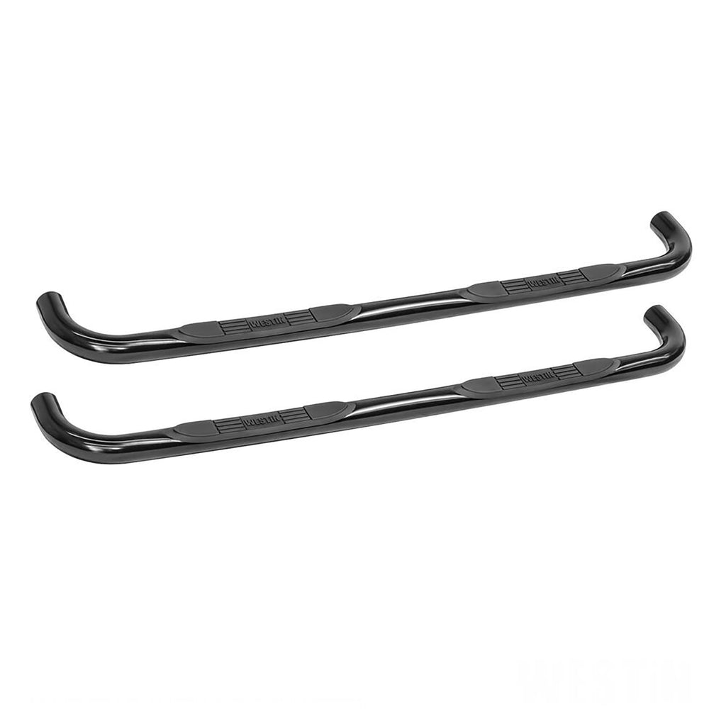 Westin 23-1685 E-Series 3 Round Nerf Bars Black Pair