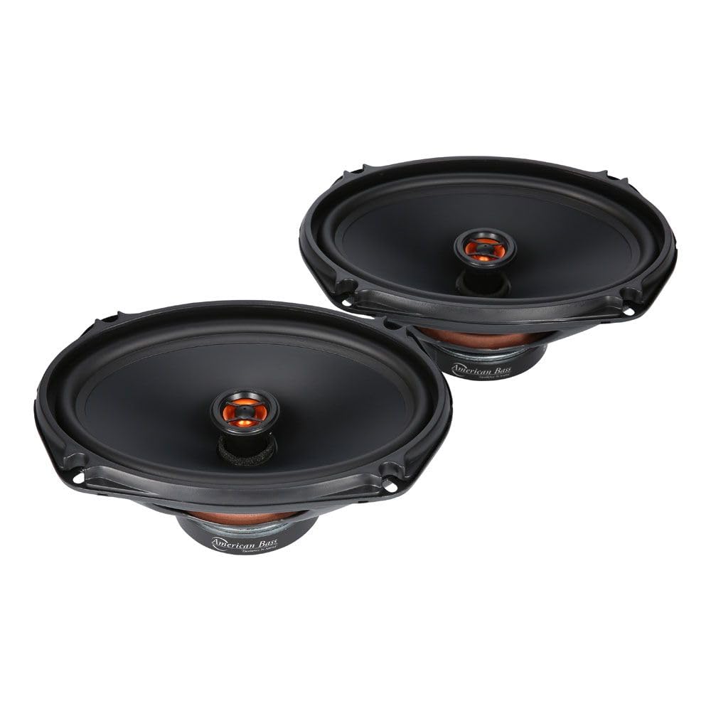 American Bass Studio 6.9" Full Range Speakers, 200, Pair