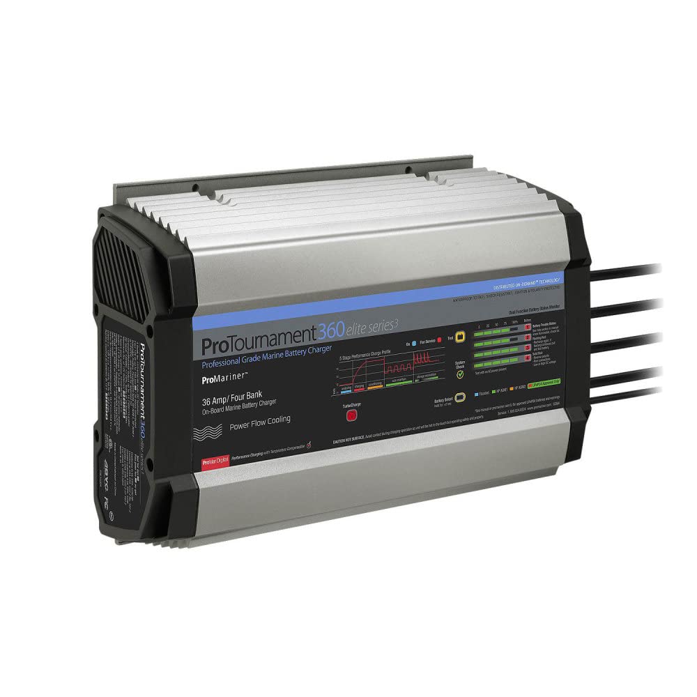 ProTournament Elite 3 360 36 Amp 4-Bank Battery Charger