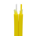 CableWholesale 2-Strand Fiber Optic Cable, Singlemode, Yellow, 1000ft Spool