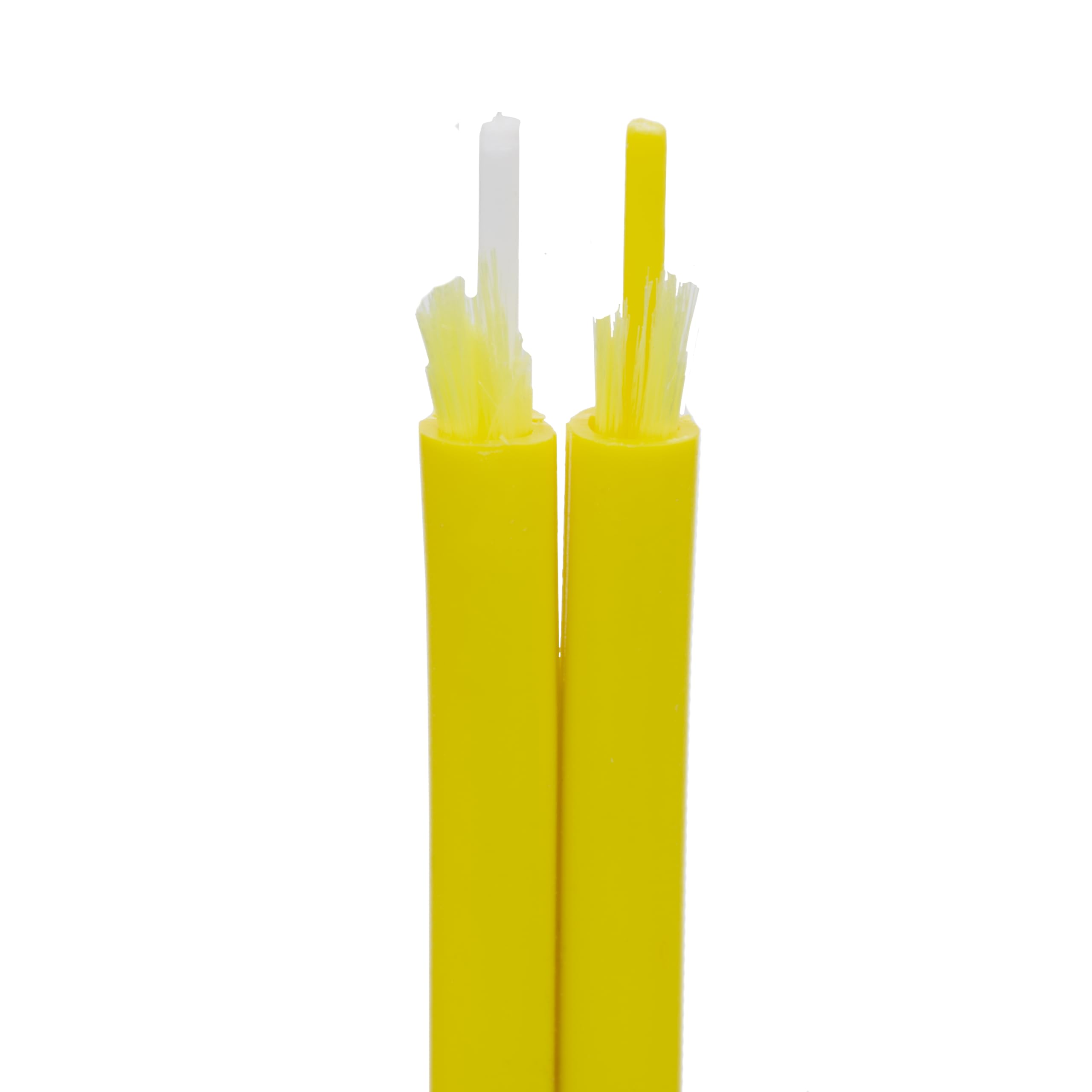 CableWholesale 2-Strand Fiber Optic Cable, Singlemode, Yellow, 1000ft Spool