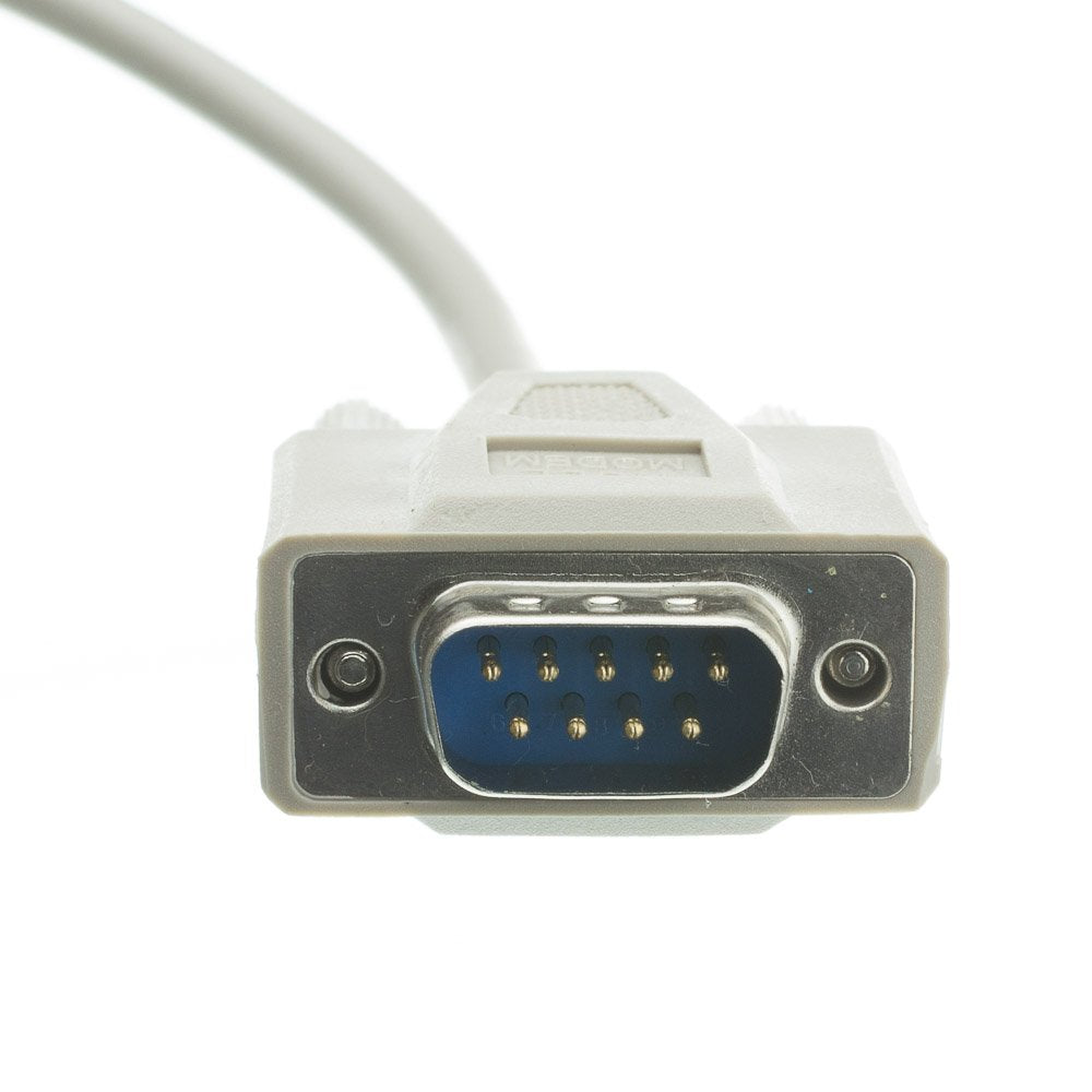 CableWholesale 6-Feet DB9 Male/DB9 Female 8C Null Modem Cable (10D1-20206)