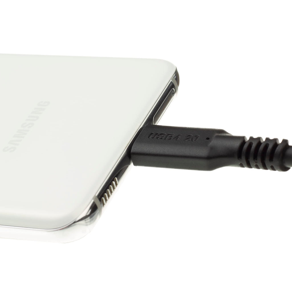 CableWholesale USB C to USB C Cable 6ft, 20Gbps 100 watt Fast Charging Cable, USB4 Type C Male to Male, PVC Jacket, Black
