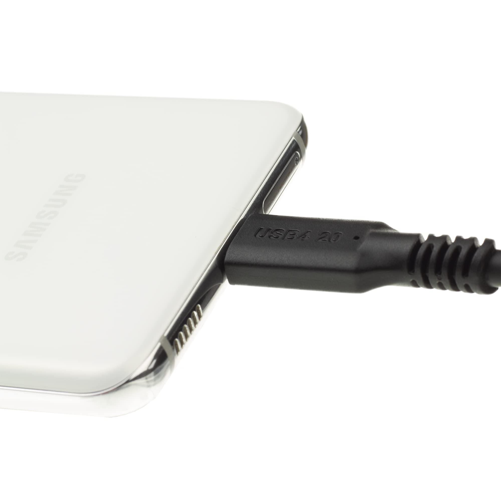 CableWholesale USB C to USB C Cable 6ft, 20Gbps 100 watt Fast Charging Cable, USB4 Type C Male to Male, PVC Jacket, Black