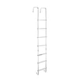 Stromberg Carlson LA-401 Universal Exterior RV Ladder, Heavy-Duty Rear Ladder for Travel Trailers & Campers, Roof Access, Durable Silver Finish, Easy Installation, Universal Fit, Silver