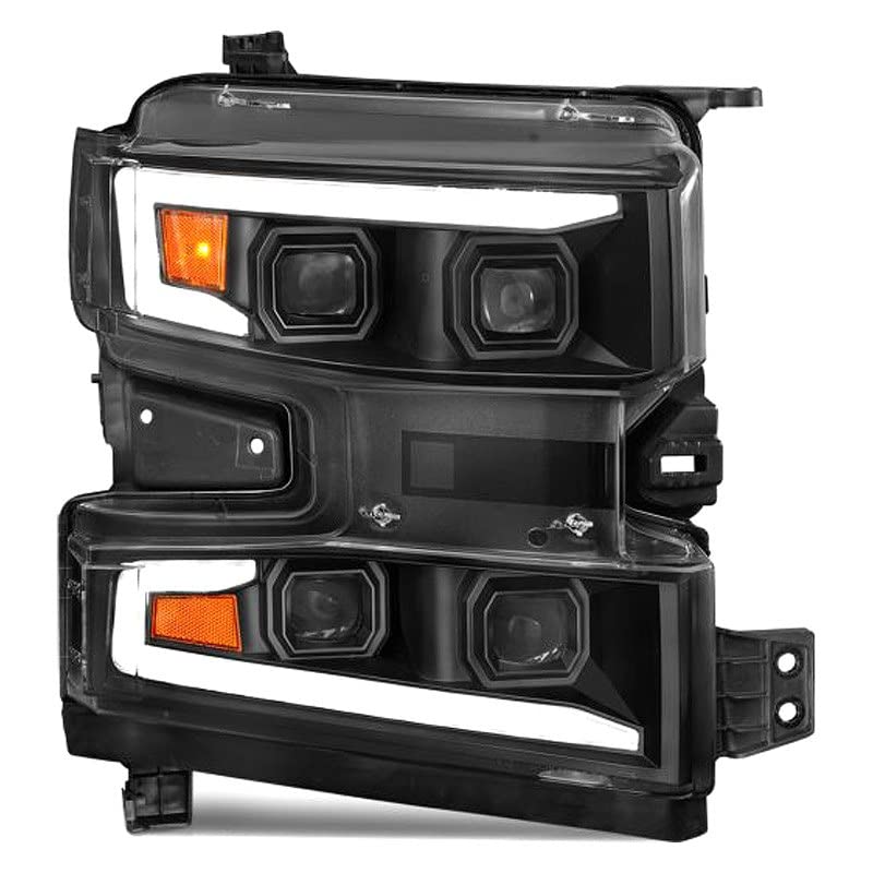 ANZO USA ANZO - 19-22 Chevrolet Silverado 1500 LED Proj HL