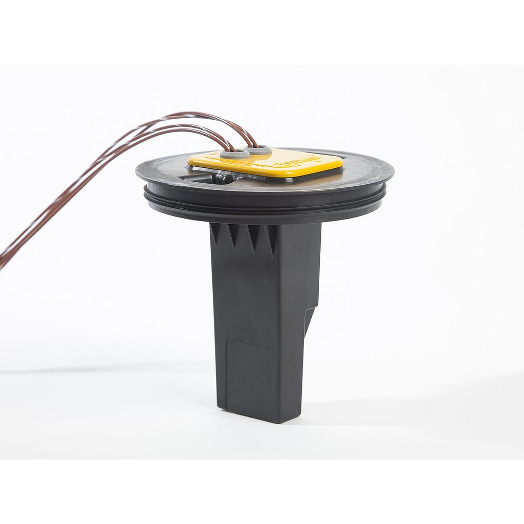 Whale GT0810B Gray Waste Tank, 2.1-Gal. (8 Liters) Capacity, Sealed Electronics, 1 Sensor, Works with 12V or 24V Pump