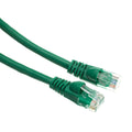 CableWholesale Cat5e Ethernet Cable, 24AWG, RJ45 Gold Plate Connector, ETL, 4 Pair Stranded Copper, Snagless Boot Unshielded Twisted Pair (UTP) Internet Network Patch Cable, 6 Inches, Green