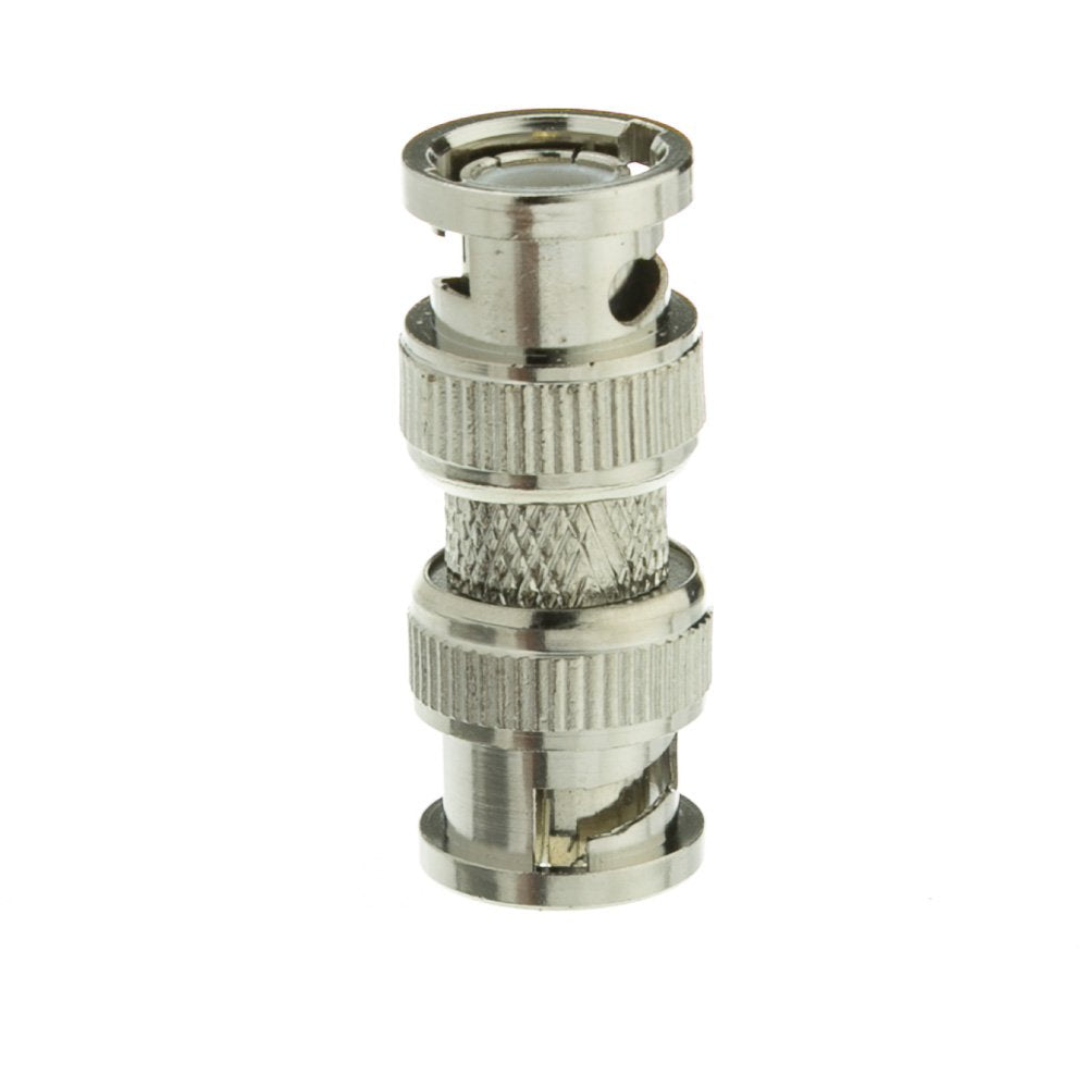 CableWholesale BNC Barrel Connector (Coupler), BNC Male to BNC Male, 50 Ohm