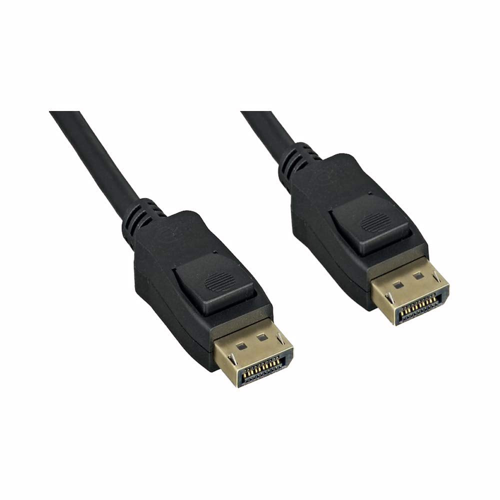 VESA Certified DisplayPort 1.4 Video Cable Male to Male - 32.4 Gbit/s, 8K@60Hz/4K@120Hz, HDR, DSC, Gold-Plated Connectors, 15 Feet