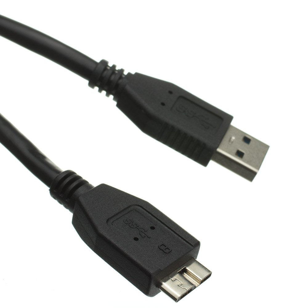 CableWholesale Micro USB 3.0 Cable, Black, Type A Male/Micro-B Male, A Male to Micro B High Speed USB Cable, 10 ft