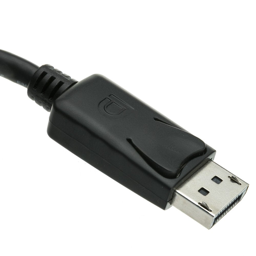 Cable Wholesale DisplayPort Male to Mini DisplayPort Female 6 inch Adapter Cable